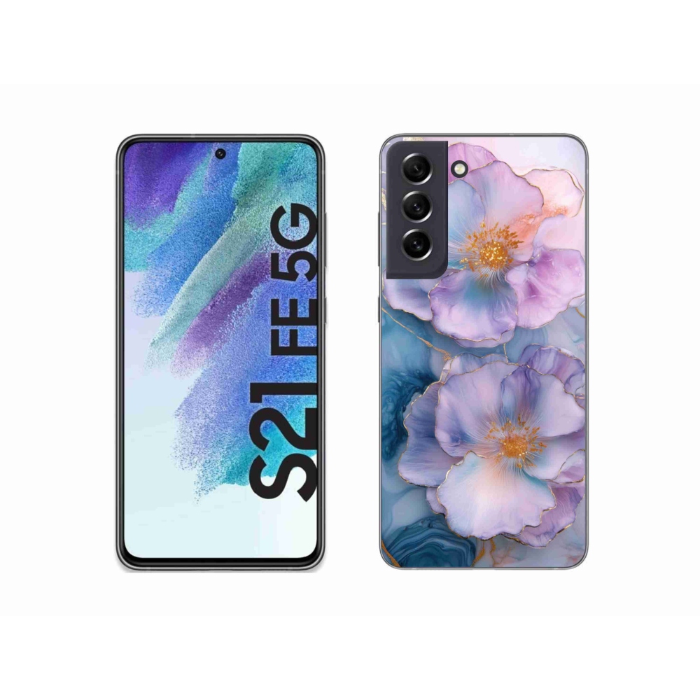 Gélový kryt mmCase na Samsung Galaxy S21 FE - abstraktný motív 51