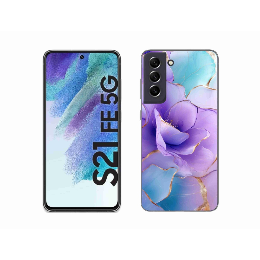 Gélový kryt mmCase na Samsung Galaxy S21 FE - abstraktný motív 52