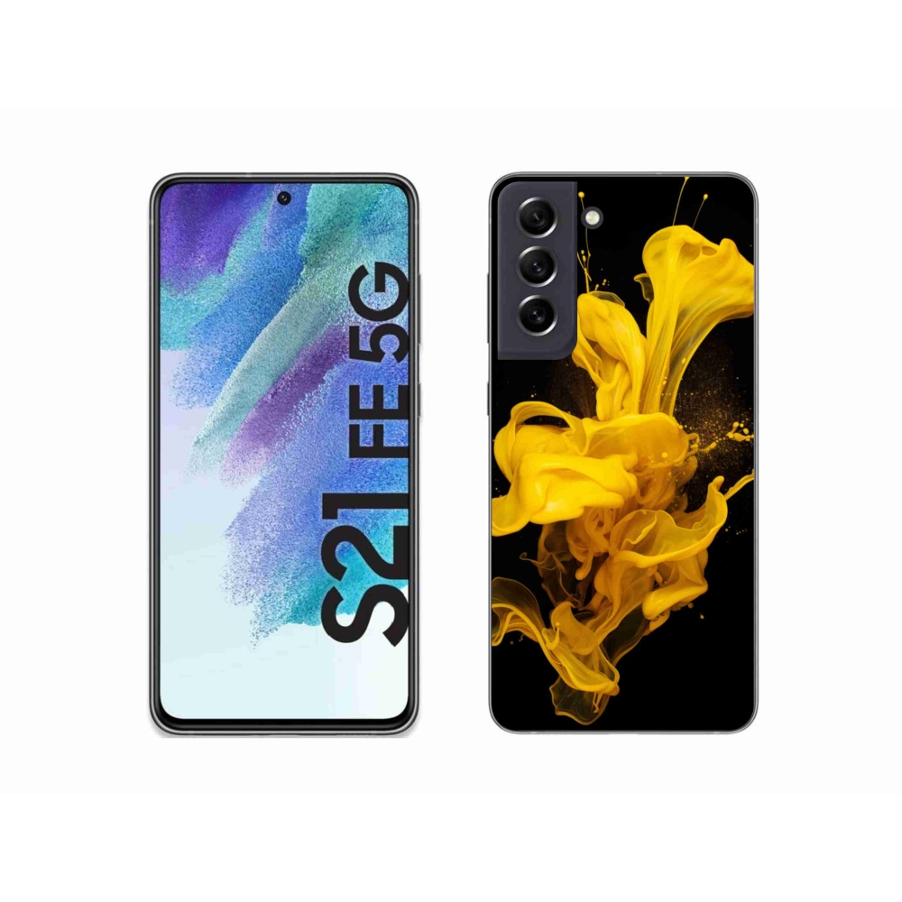 Gélový kryt mmCase na Samsung Galaxy S21 FE - abstraktný motív 56