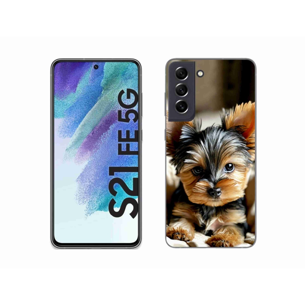 Gélový kryt mmCase na Samsung Galaxy S21 FE - yorkšír 11