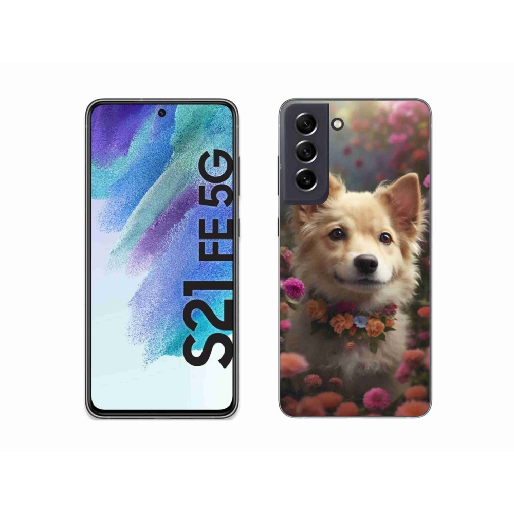 Gélový kryt mmCase na Samsung Galaxy S21 FE - nemecký špic