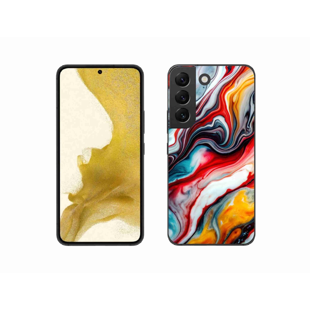 Gélový kryt mmCase na Samsung Galaxy S22 5G - abstraktný motív 35