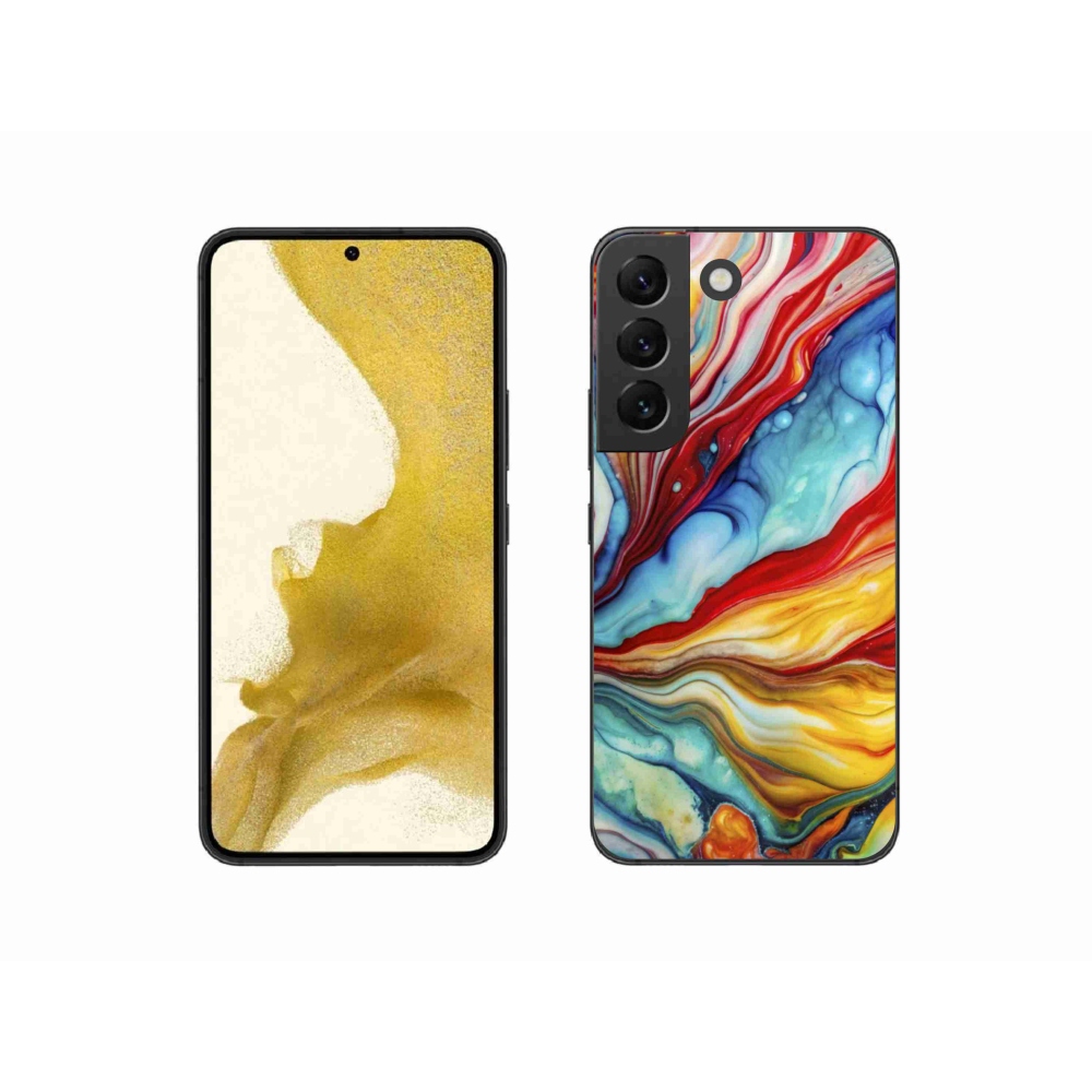 Gélový kryt mmCase na Samsung Galaxy S22 5G - abstraktný motív 58