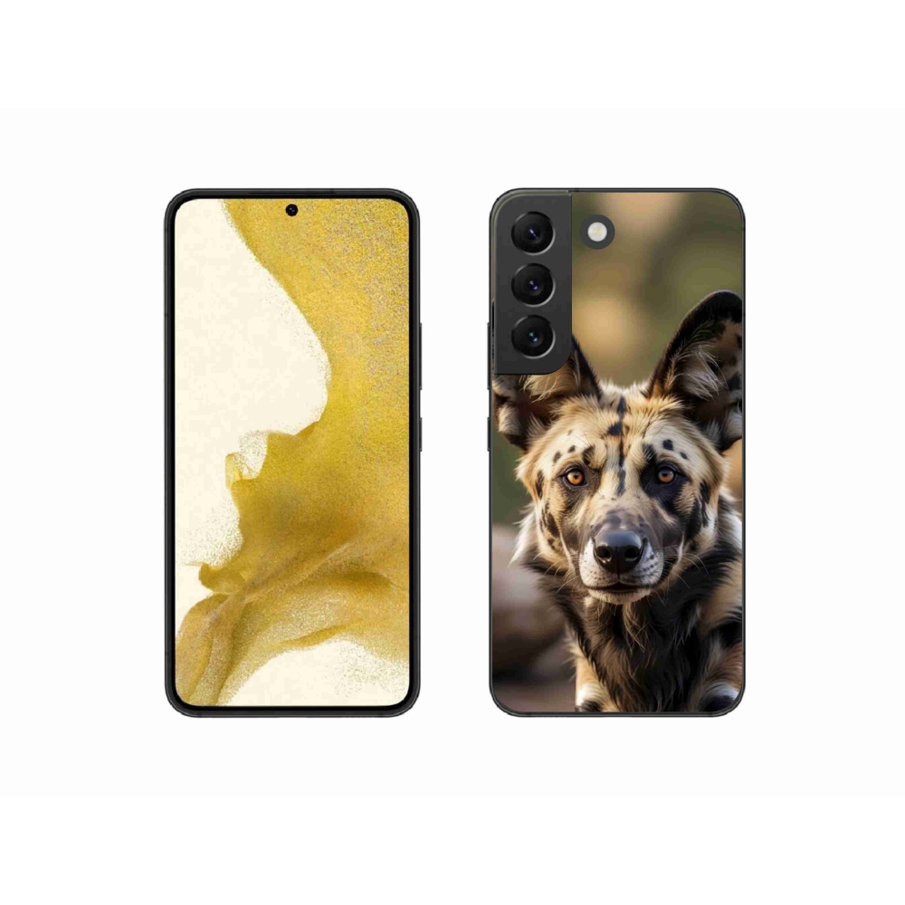 Gélový kryt mmCase Samsung Galaxy S22 5G - africký divoký pes