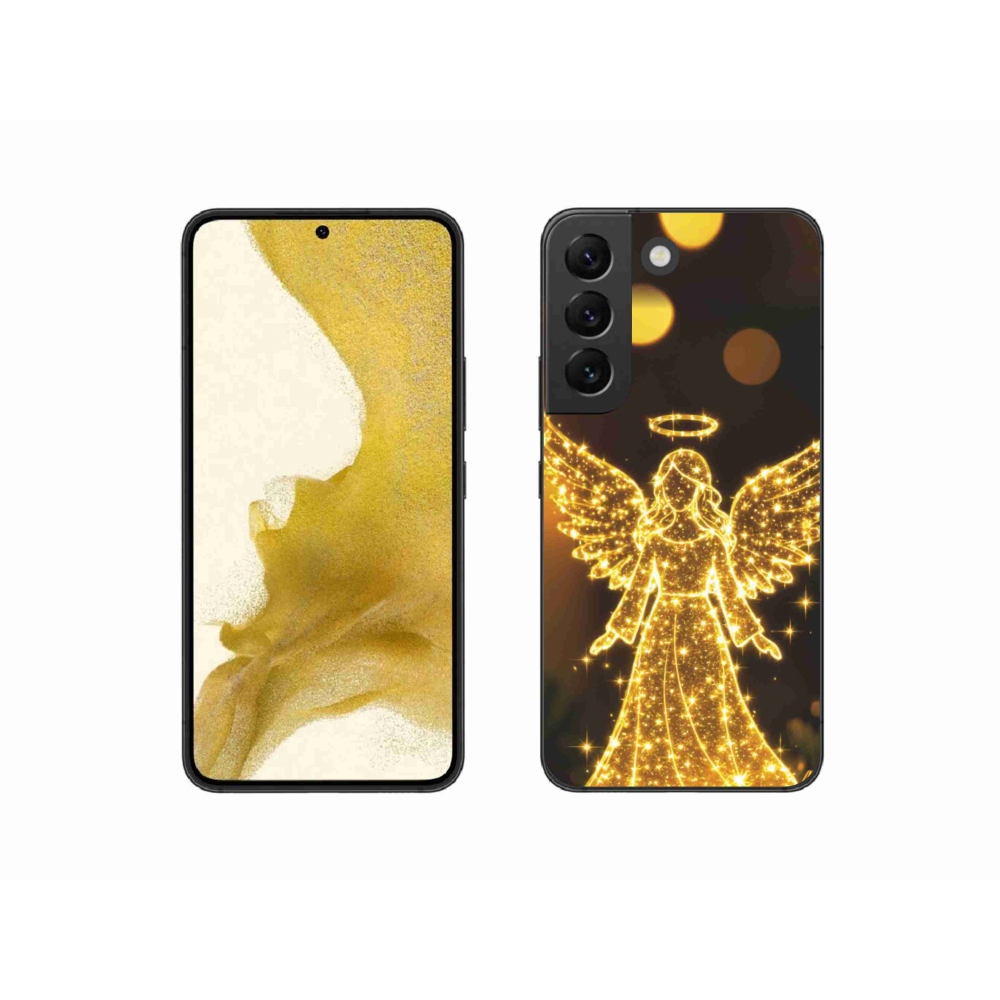 Gélový kryt mmCase na Samsung Galaxy S22 5G - anjel