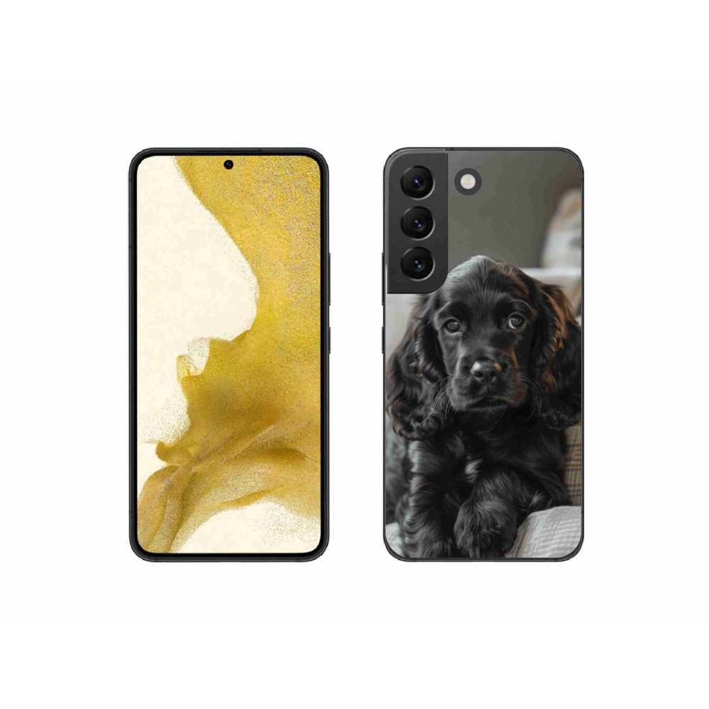 Gélový kryt mmCase na Samsung Galaxy S22 5G - anglický kokeršpaniel