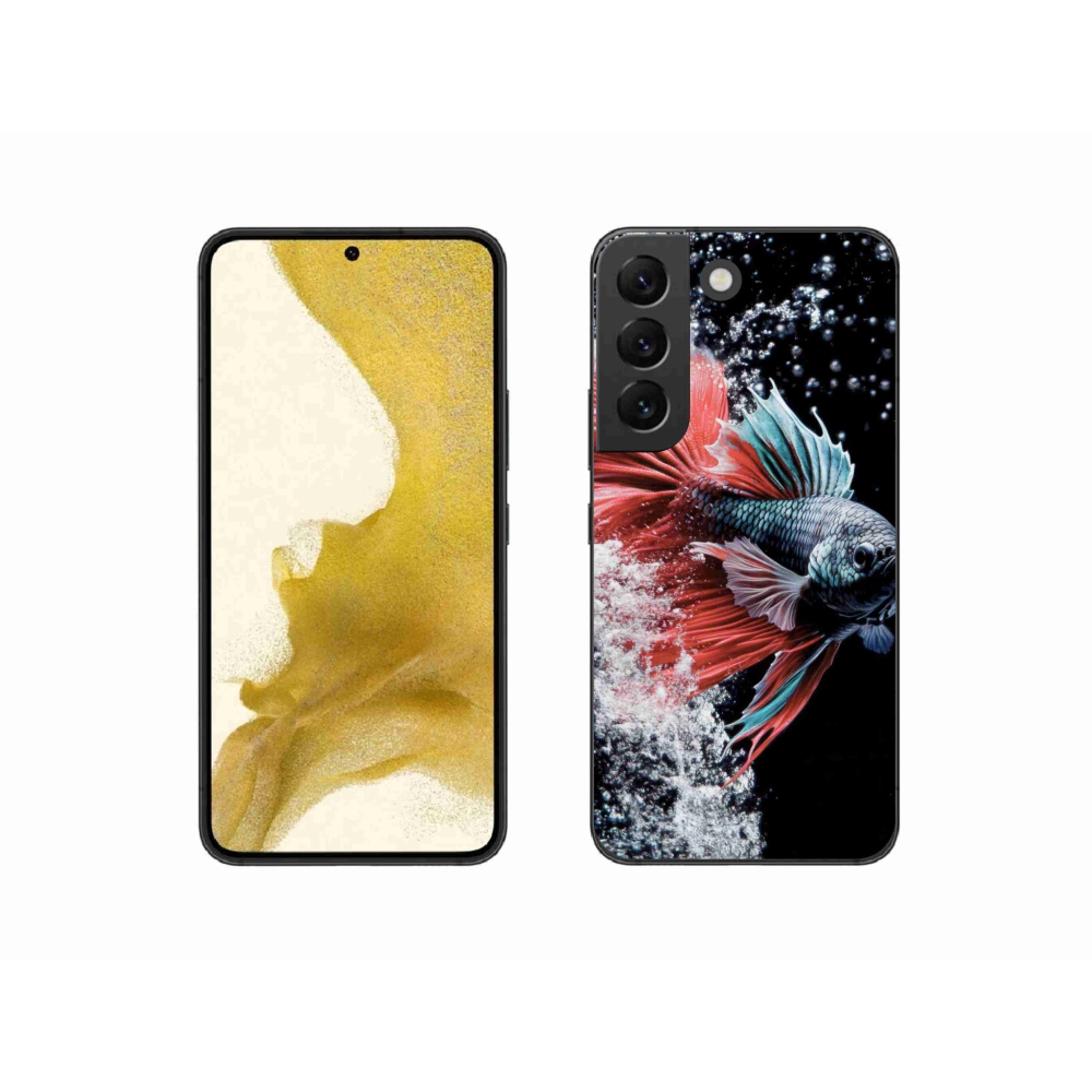 Gélový kryt mmCase na Samsung Galaxy S22 5G - bojovníčka pestrá