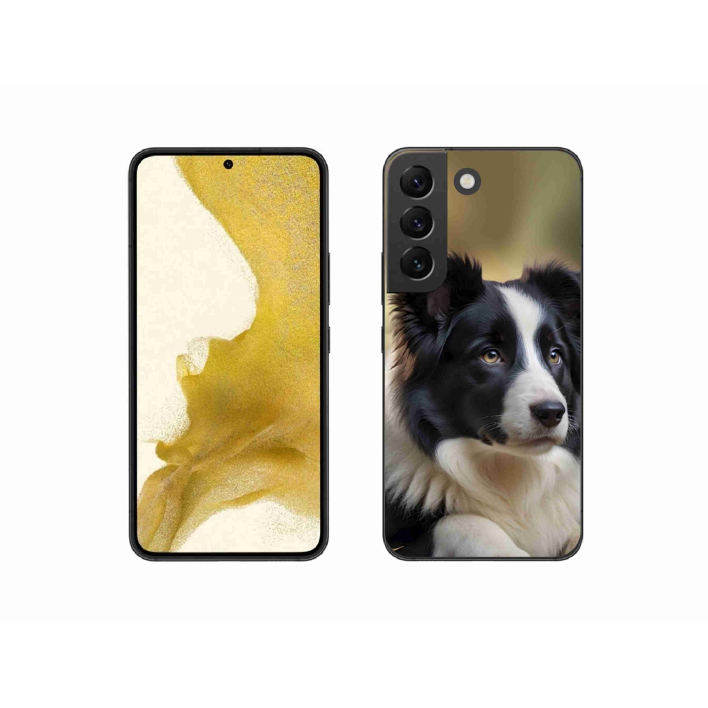 Gélový kryt mmCase na Samsung Galaxy S22 5G - border kólia 2
