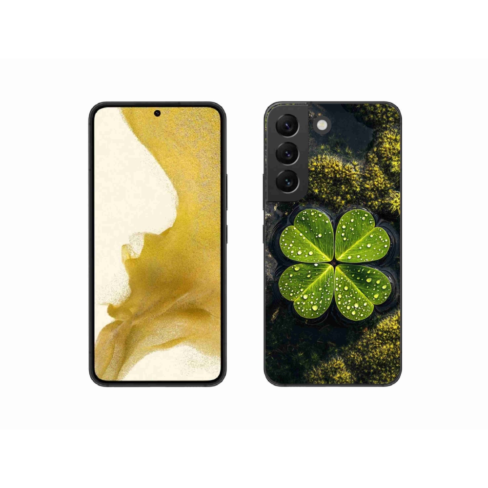 Gélový kryt mmCase na Samsung Galaxy S22 5G - štvorlístok