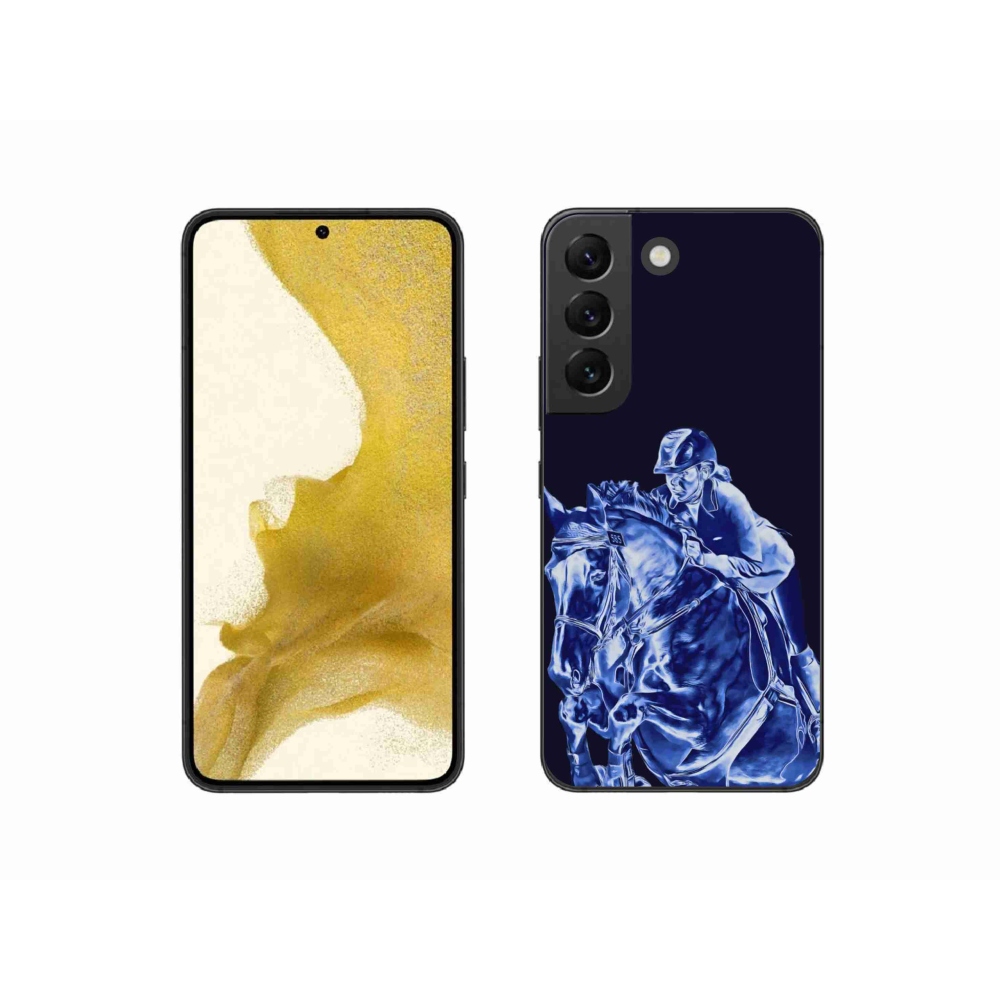Gélový kryt mmCase na Samsung Galaxy S22 5G - dostihový kôň