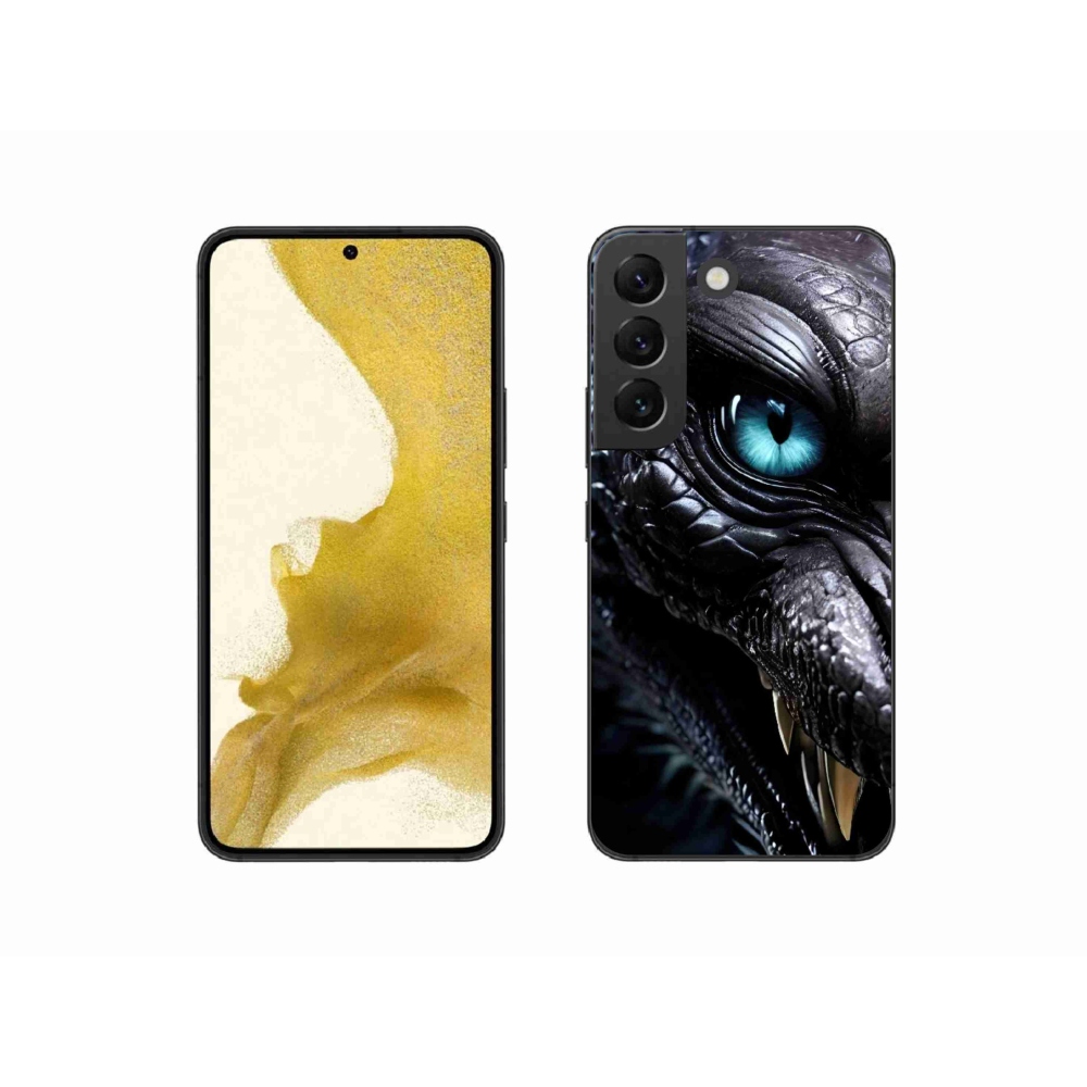 Gélový kryt mmCase na Samsung Galaxy S22 5G - dračí pohľad
