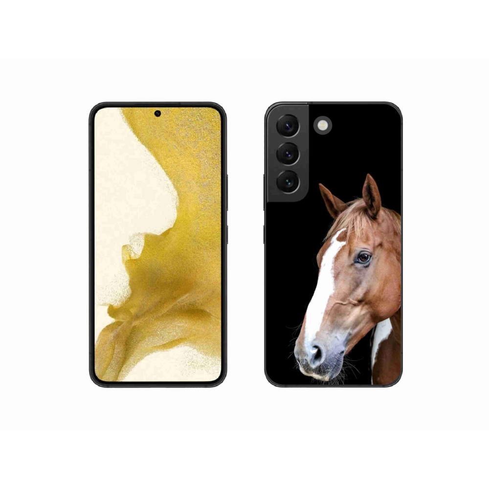 Gélový kryt mmCase na Samsung Galaxy S22 5G - hnedý kôň 3