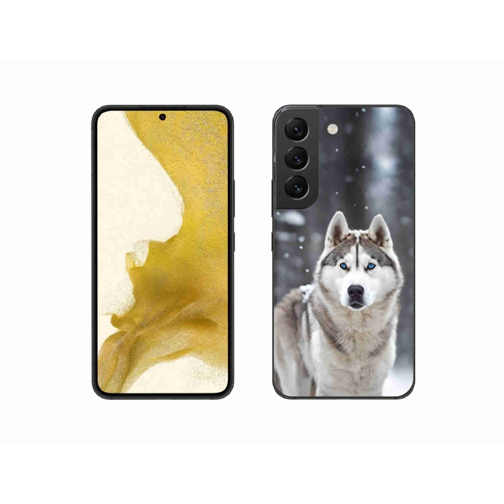 Gélový kryt mmCase na Samsung Galaxy S22 5G - husky 2