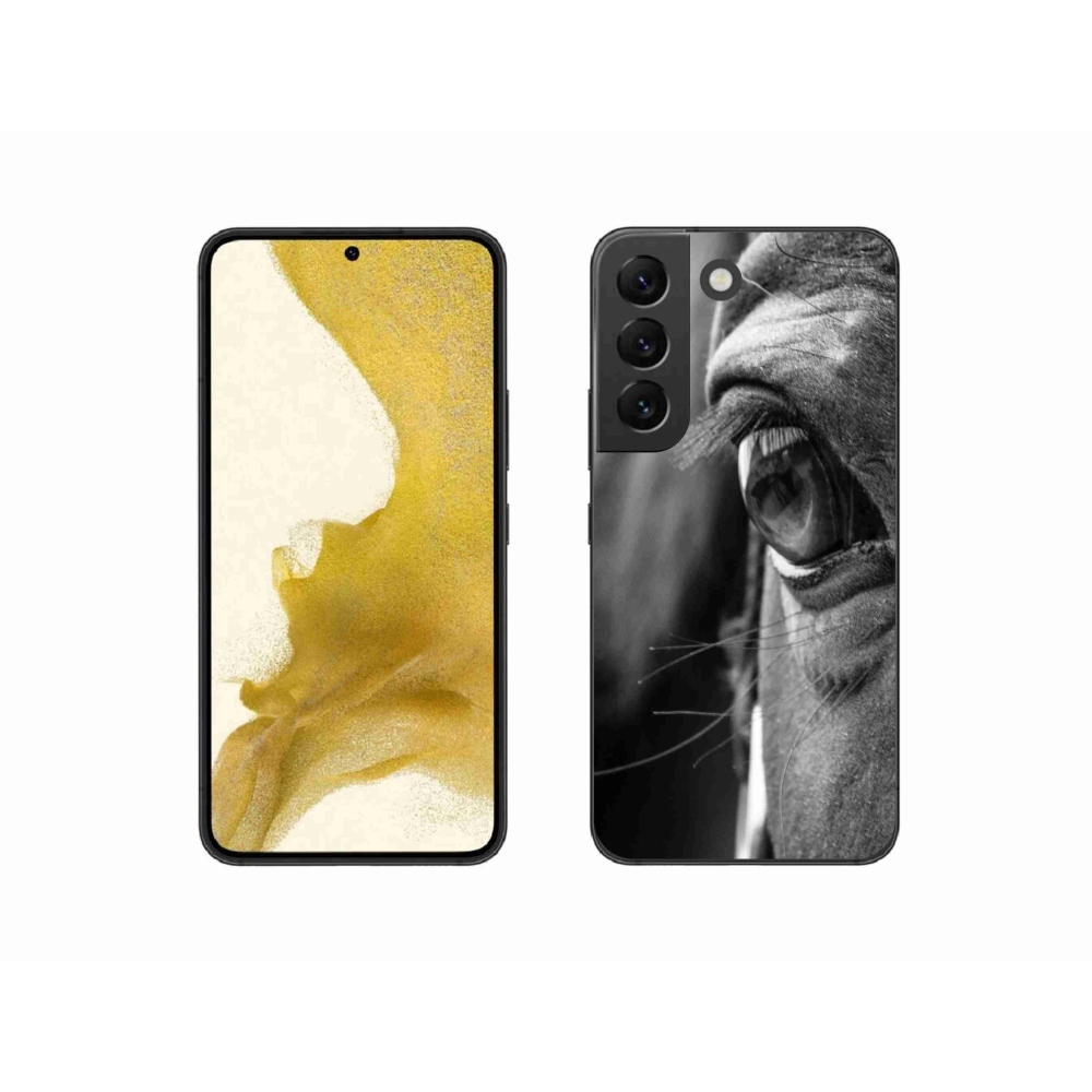 Gélový kryt mmCase na Samsung Galaxy S22 5G - konský pohľad