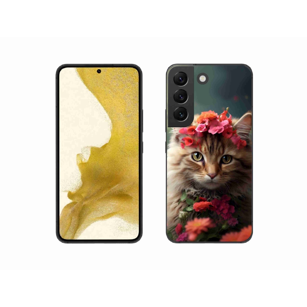Gélový kryt mmCase na Samsung Galaxy S22 5G - mačacia princezná