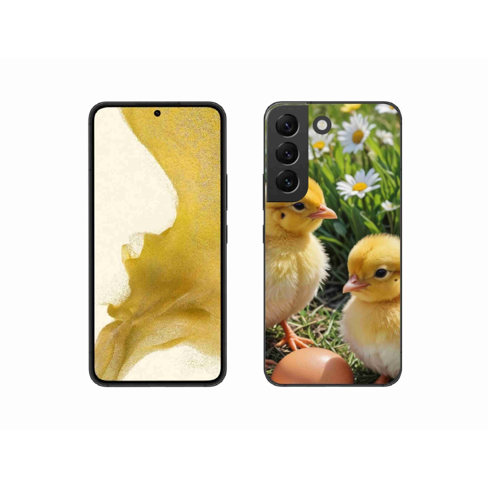 Gélový kryt mmCase na Samsung Galaxy S22 5G - kuriatka