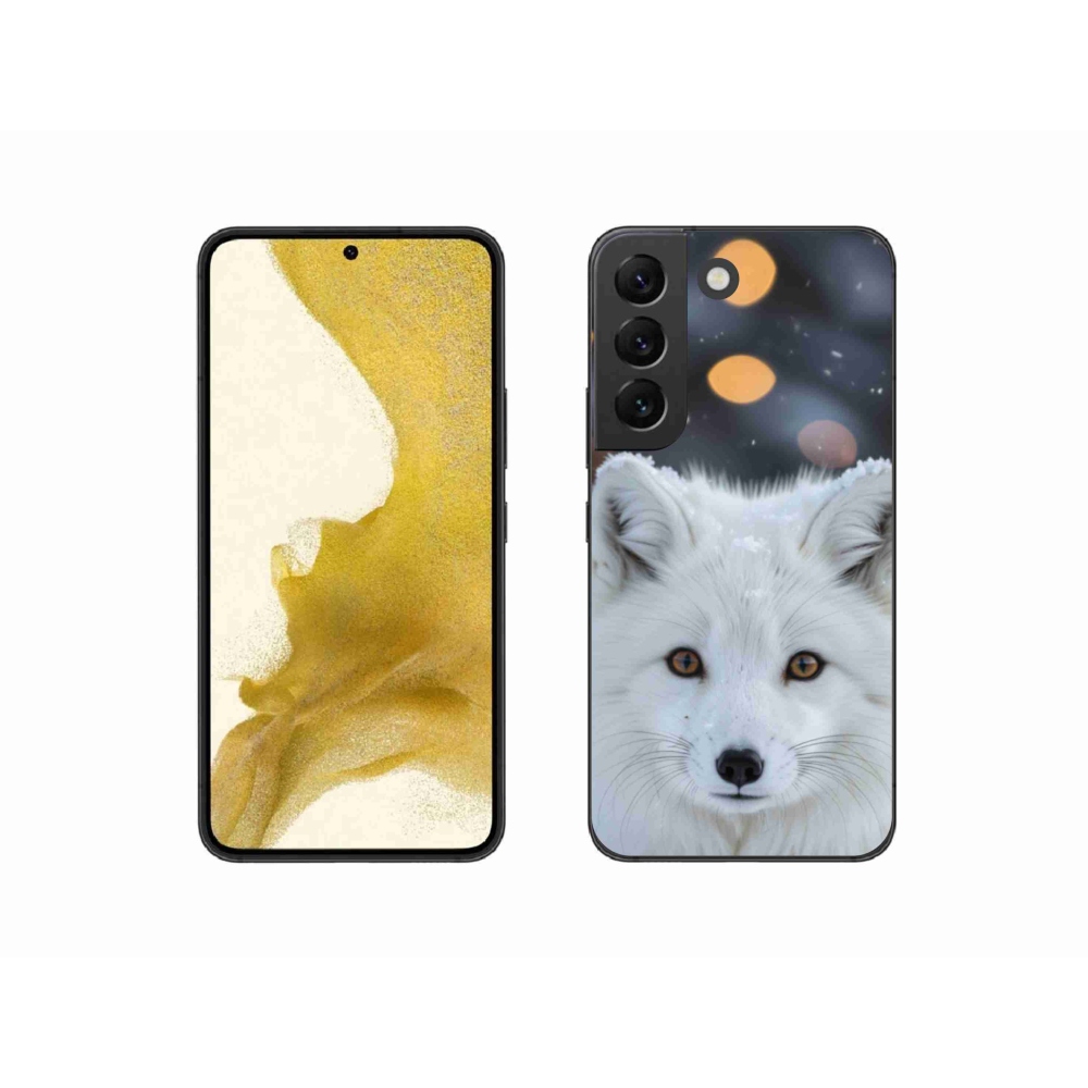 Gélový kryt mmCase na Samsung Galaxy S22 5G - líška polárna