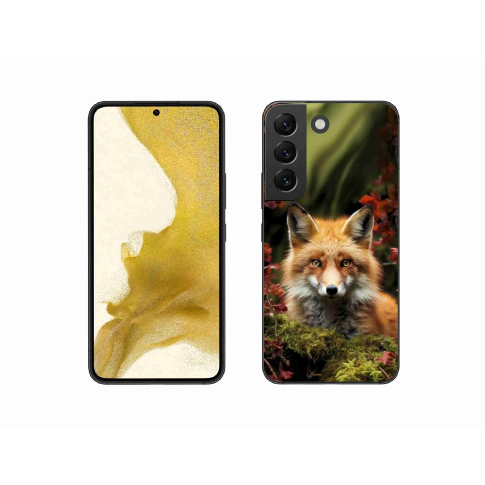 Gélový kryt mmCase na Samsung Galaxy S22 5G - líška v lese