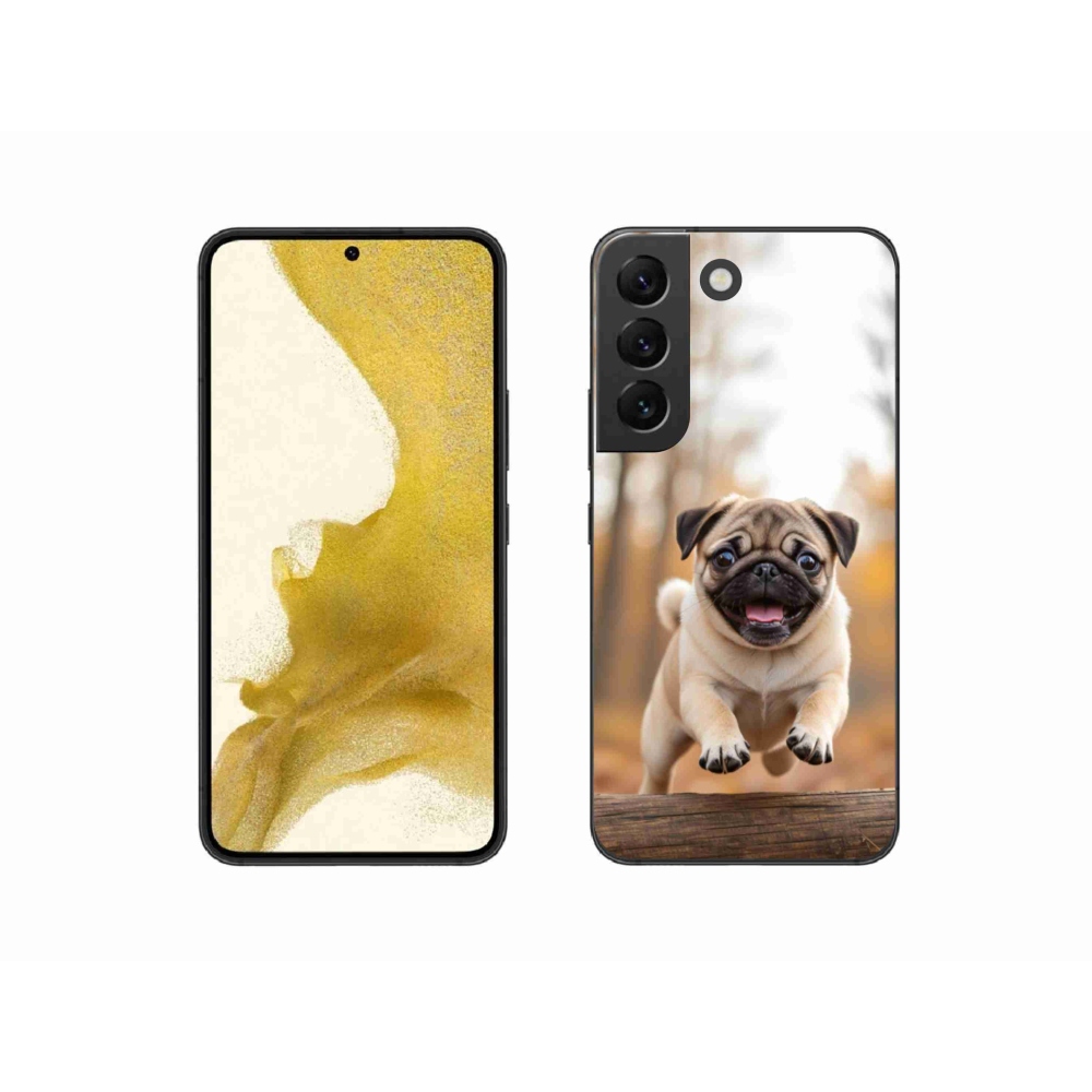 Gélový kryt mmCase na Samsung Galaxy S22 5G - mops 2