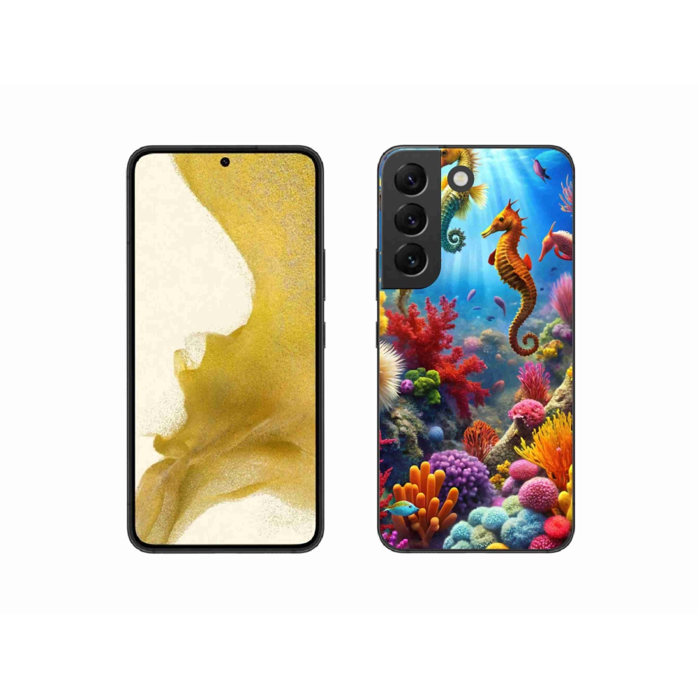 Gélový kryt mmCase na Samsung Galaxy S22 5G - morský svet 3