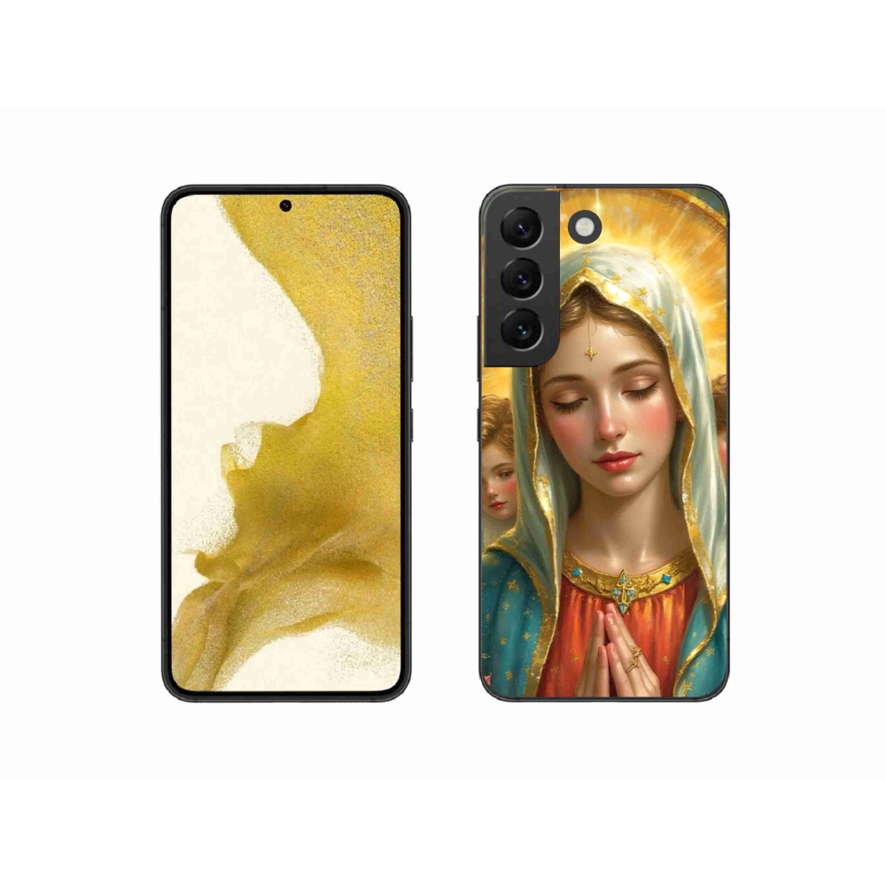 Gélový kryt mmCase na Samsung Galaxy S22 5G - náboženský motív 3