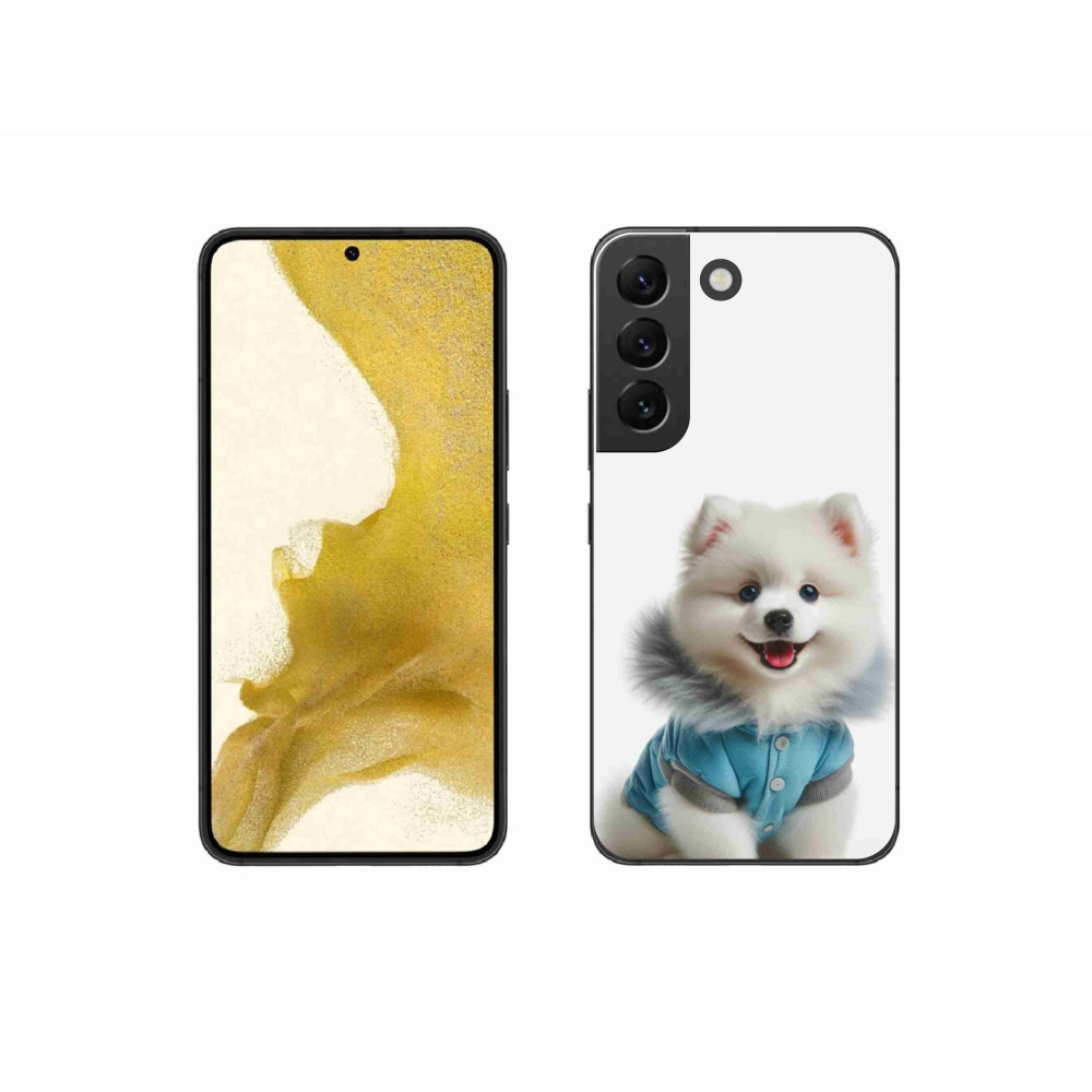 Gélový kryt mmCase na Samsung Galaxy S22 5G - pomeranian