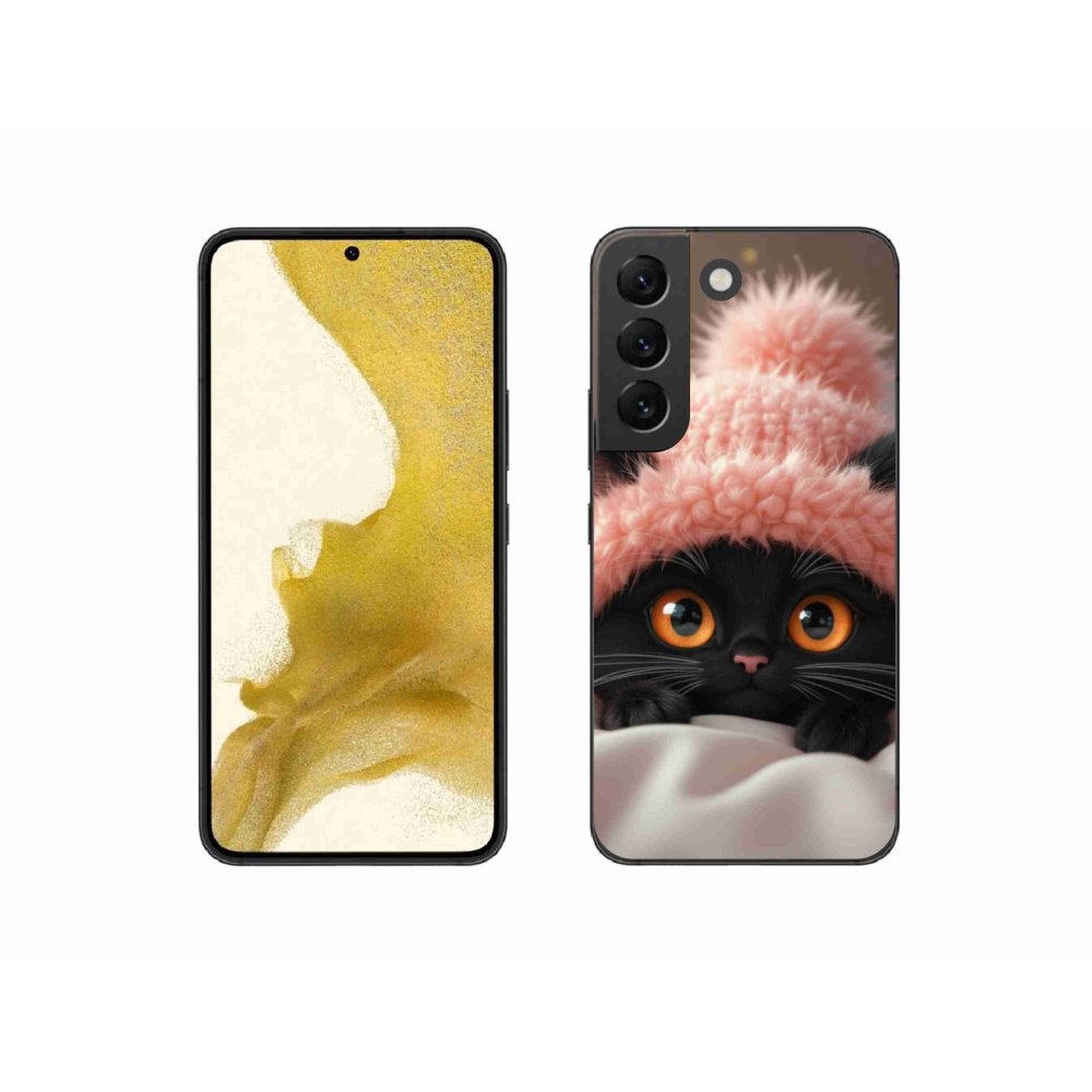 Gélový kryt mmCase na Samsung Galaxy S22 5G - roztomilé mačiatko 7