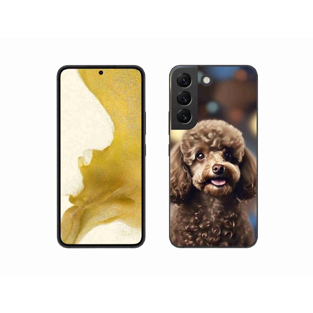 Gélový kryt mmCase na Samsung Galaxy S22 5G - roztomilý pudel