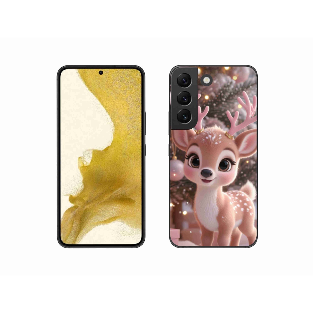 Gélový kryt mmCase na Samsung Galaxy S22 5G - roztomilý sob