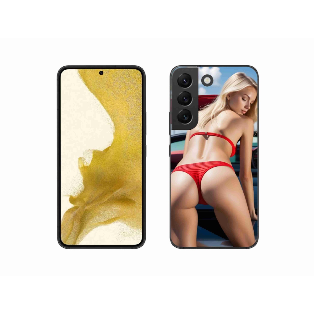 Gélový kryt mmCase Samsung Galaxy S22 5G - sexy žena 2