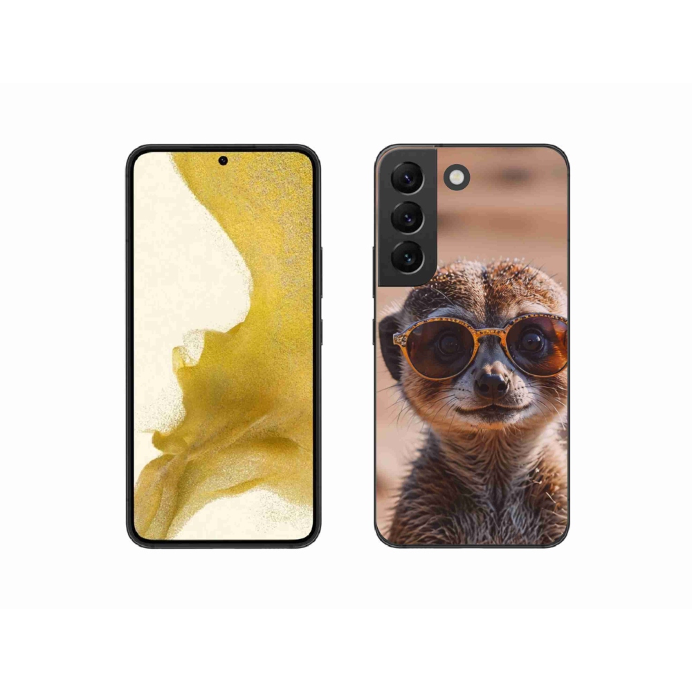 Gélový kryt mmCase na Samsung Galaxy S22 5G - štýlová surikata