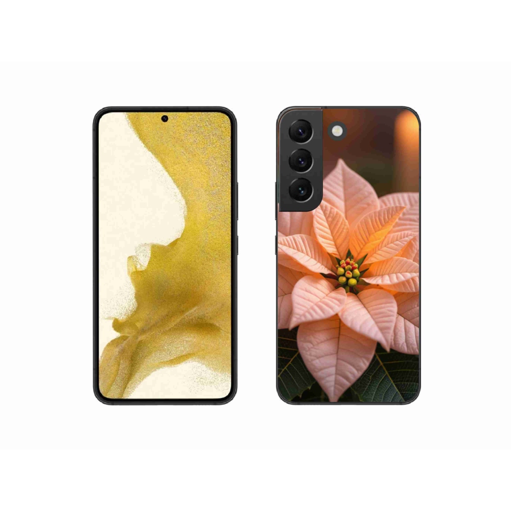 Gélový kryt mmCase na Samsung Galaxy S22 5G - vianočná hviezda