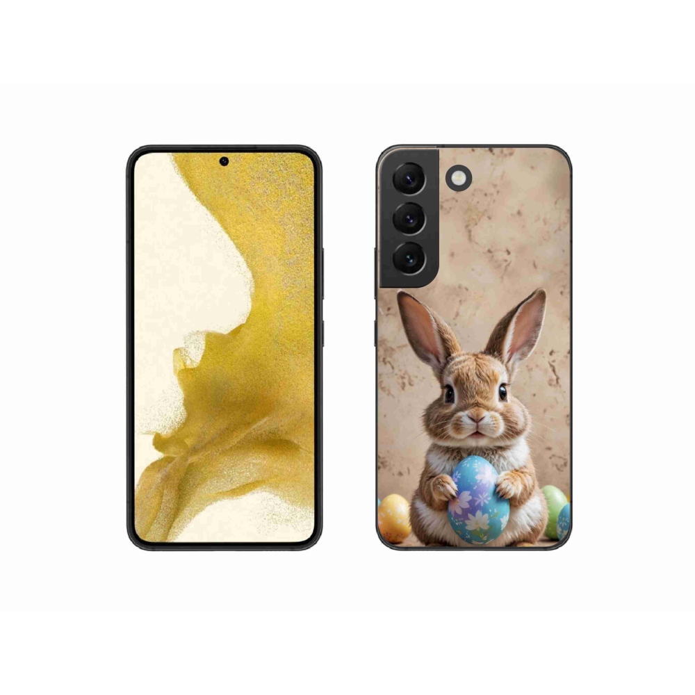 Gélový kryt mmCase na Samsung Galaxy S22 5G - veľkonočný zajačik