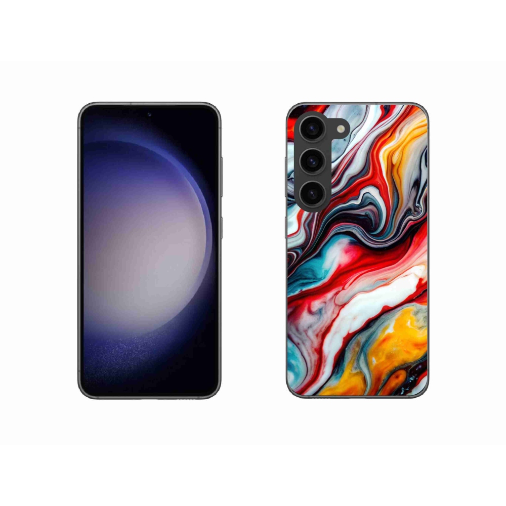 Gélový kryt mmCase na Samsung Galaxy S23 5G - abstraktný motív 35