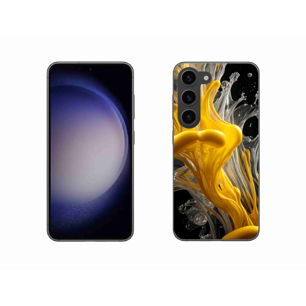 Gélový kryt mmCase na Samsung Galaxy S23 5G - abstraktný motív 48