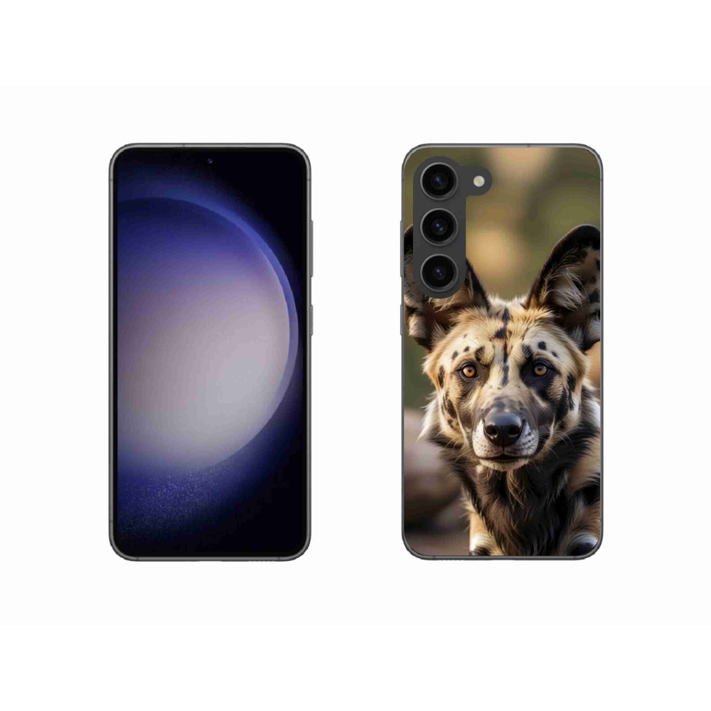 Gélový kryt mmCase Samsung Galaxy S23 5G - africký divoký pes