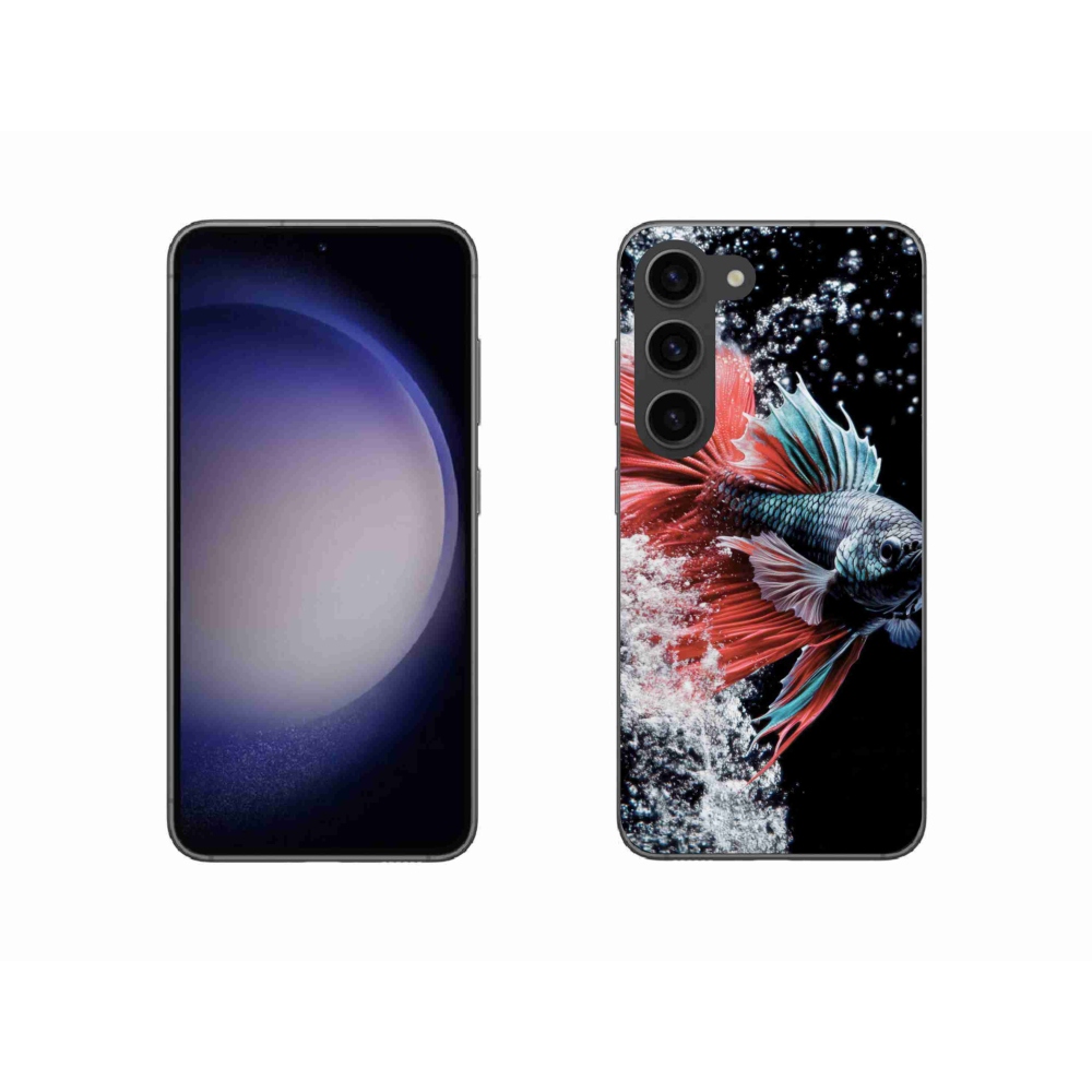 Gélový kryt mmCase na Samsung Galaxy S23 5G - bojovníčka pestrá