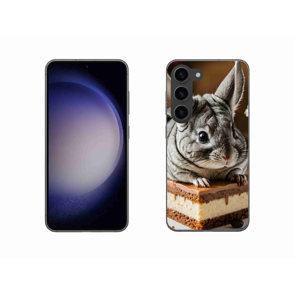 Gélový kryt mmCase na Samsung Galaxy S23 5G - činčila