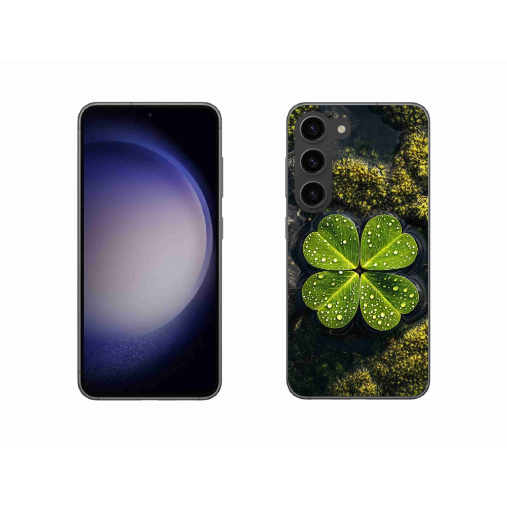 Gélový kryt mmCase na Samsung Galaxy S23 5G - štvorlístok