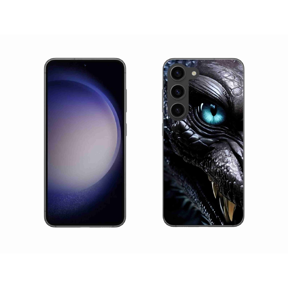 Gélový kryt mmCase na Samsung Galaxy S23 5G - dračí pohľad