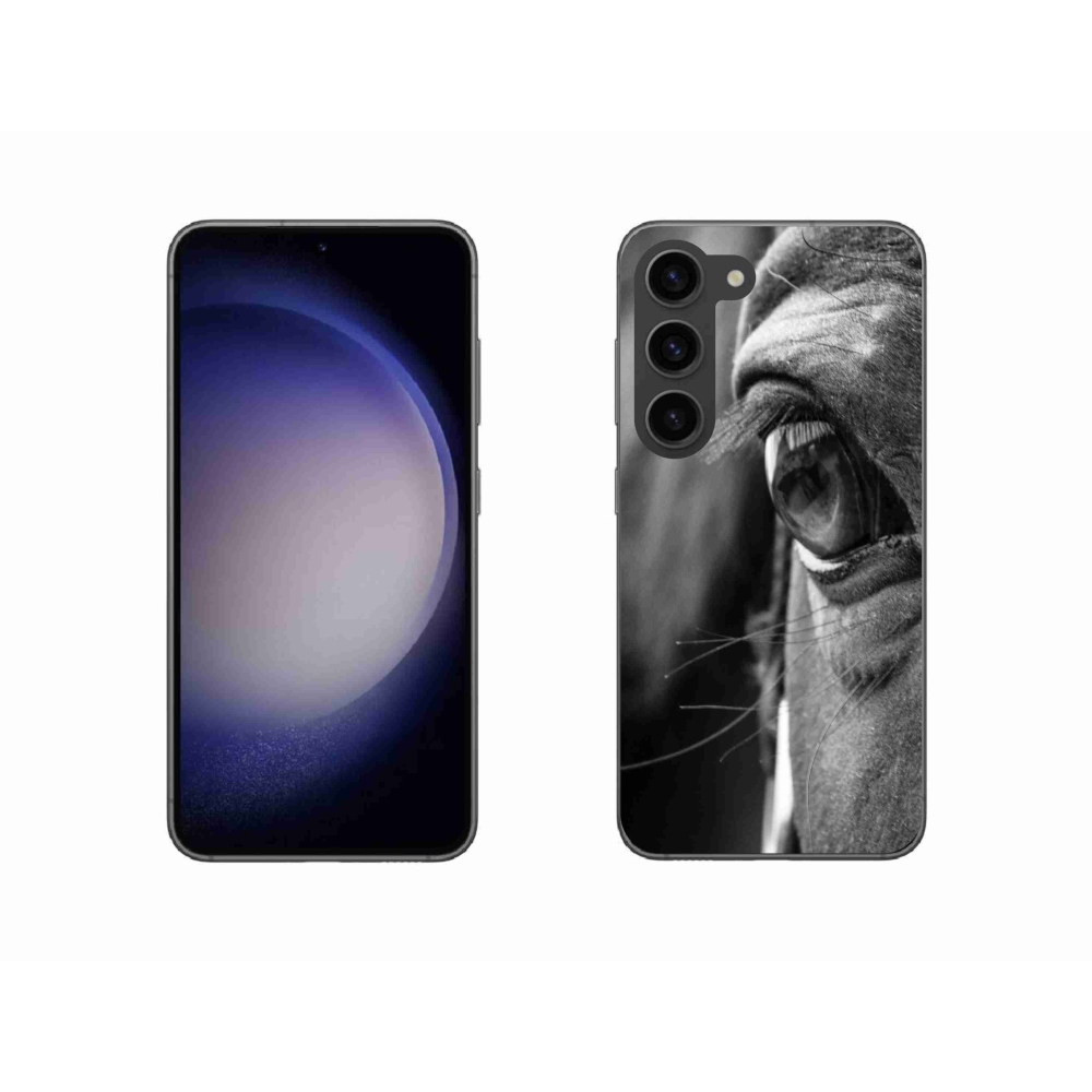 Gélový kryt mmCase na Samsung Galaxy S23 5G - konský pohľad