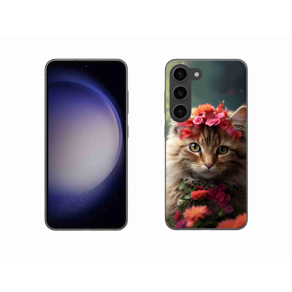 Gélový kryt mmCase na Samsung Galaxy S23 5G - mačacia princezná