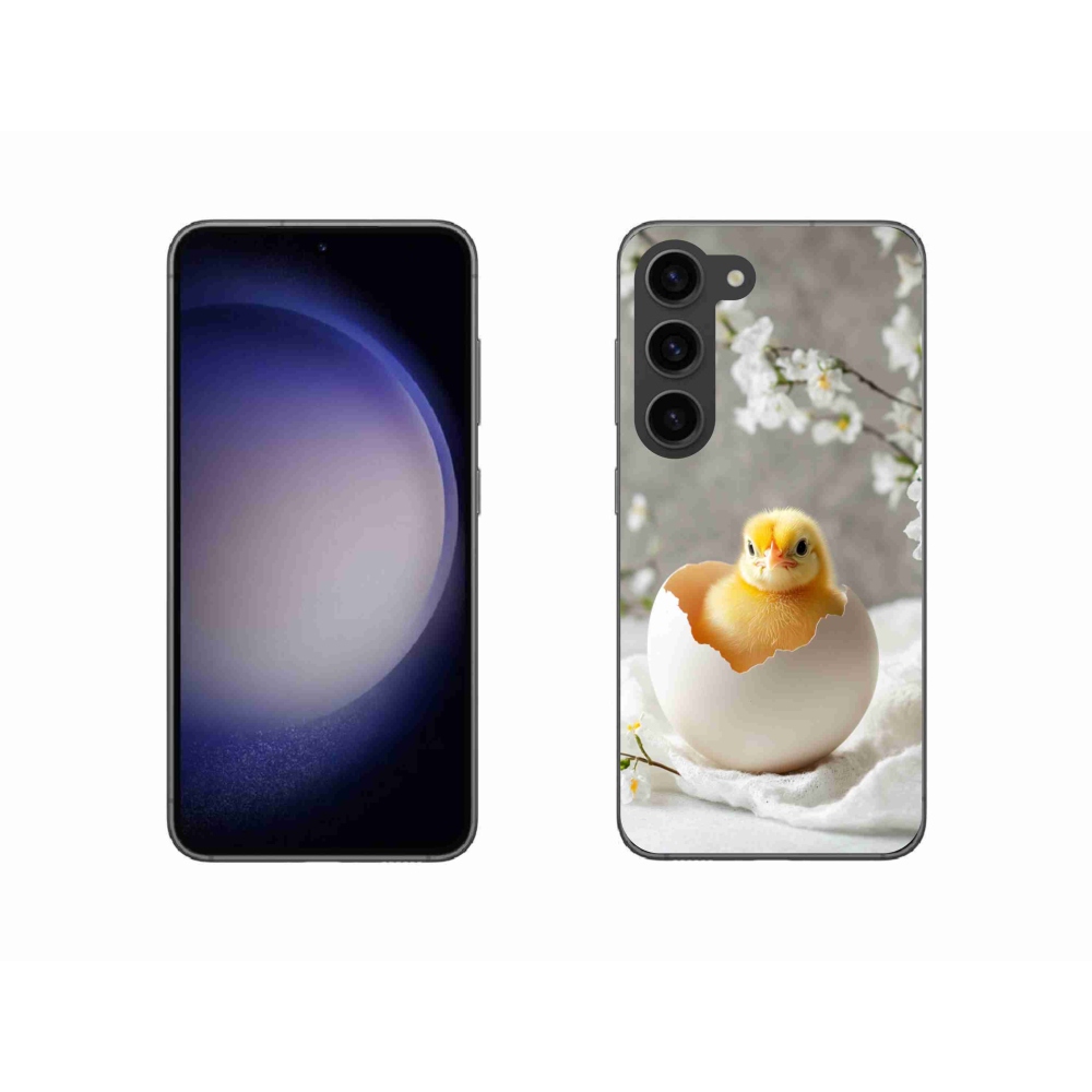 Gélový kryt mmCase na Samsung Galaxy S23 5G - kuriatko