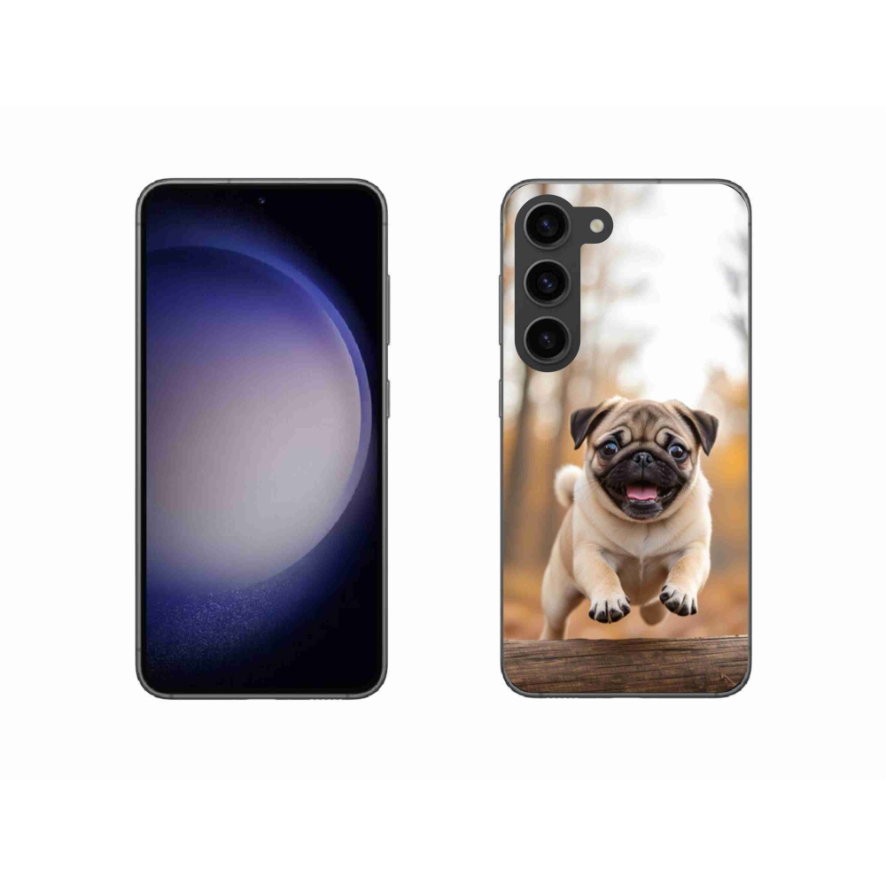 Gélový kryt mmCase na Samsung Galaxy S23 5G - mops 2