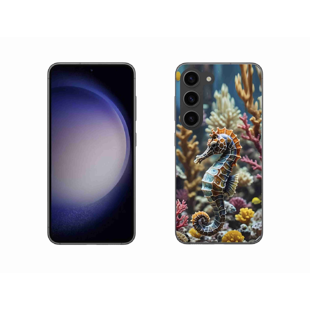 Gélový kryt mmCase na Samsung Galaxy S23 5G - morský koník 2