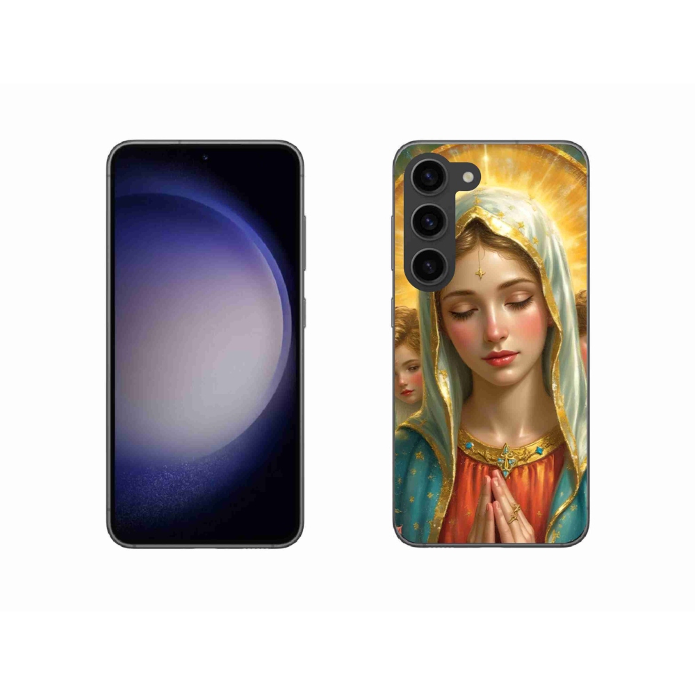 Gélový kryt mmCase na Samsung Galaxy S23 5G - náboženský motív 3