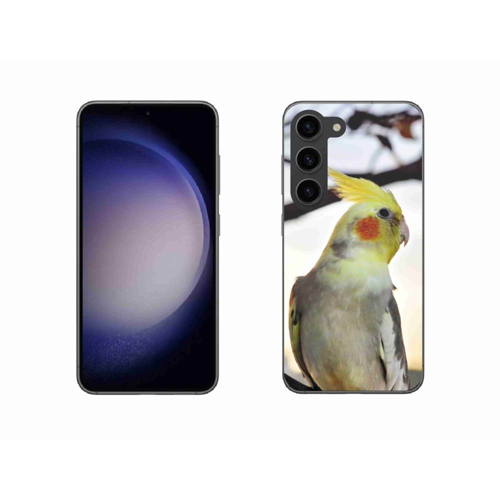 Gélový kryt mmCase na Samsung Galaxy S23 5G - papagáj korela