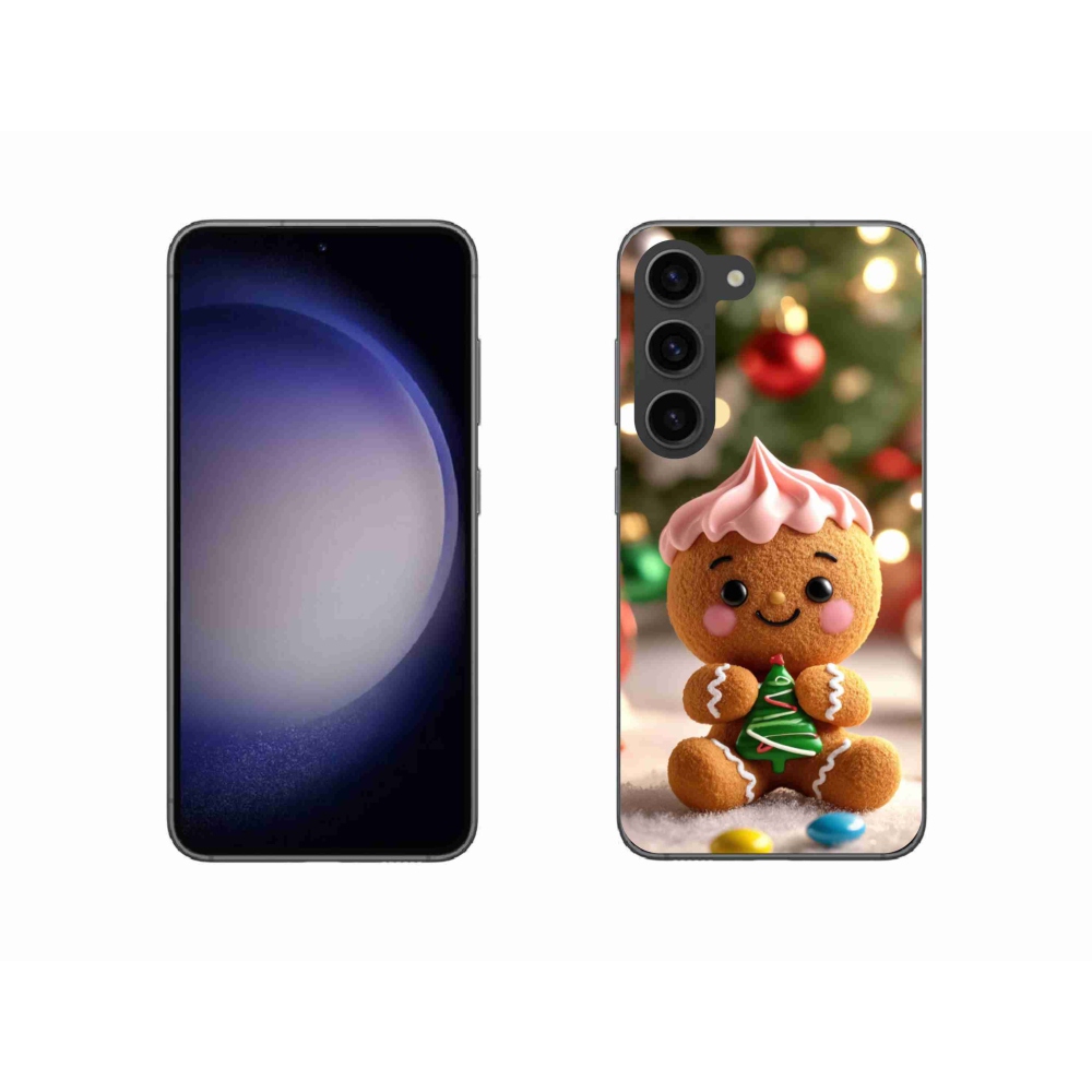 Gélový kryt mmCase na Samsung Galaxy S23 5G - perníček