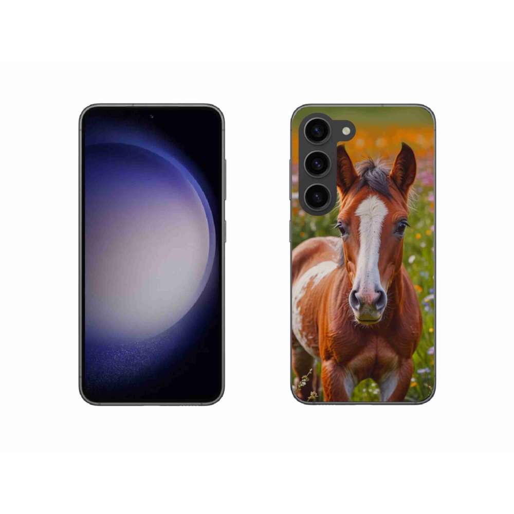 Gélový kryt mmCase na Samsung Galaxy S23 5G - roztomilé žriebä