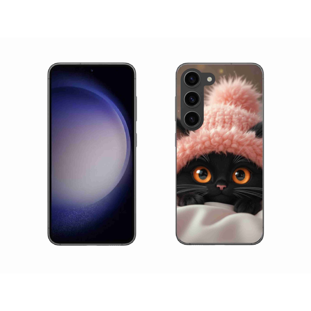Gélový kryt mmCase na Samsung Galaxy S23 5G - roztomilé mačiatko 7